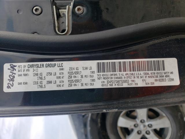 2011 DODGE JOURNEY MA 3D4PG1FG0BT526853