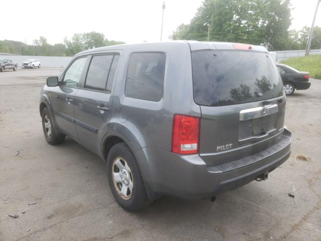 2011 HONDA PILOT LX 5FNYF4H20BB003919