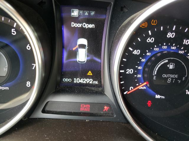 2014 HYUNDAI SANTA FE S 5XYZUDLB3EG220833