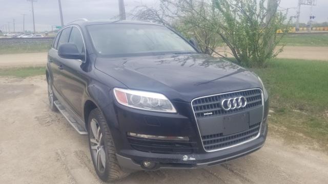 Salvage cars for sale from Copart Rocky View County, AB: 2008 Audi Q7 4.2 Quattro
