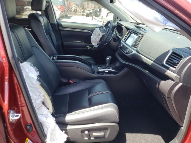 2018 TOYOTA HIGHLANDER 5TDKZRFH1JS526734