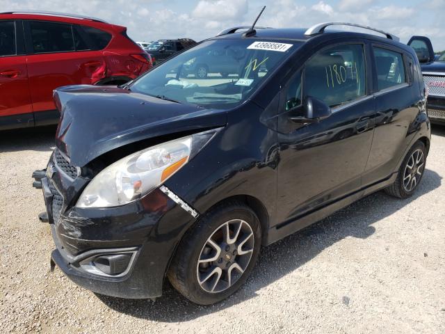 2013 CHEVROLET SPARK 2LT KL8CF6S9XDC532394