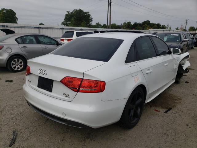 2012 AUDI A4 2.0T WAUFFAFL2CA104176