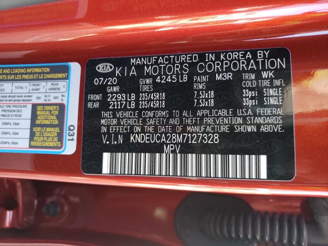 2021 KIA SELTOS S KNDEUCA28M7127328