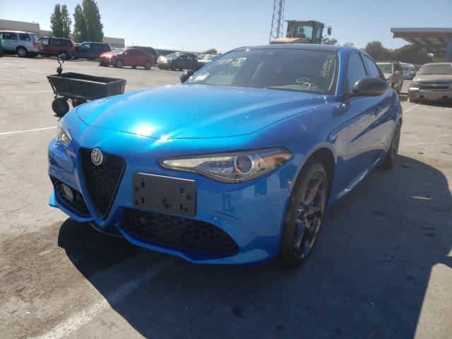 2019 ALFA ROMEO GIULIA TI ZARFAMBN7K7608511