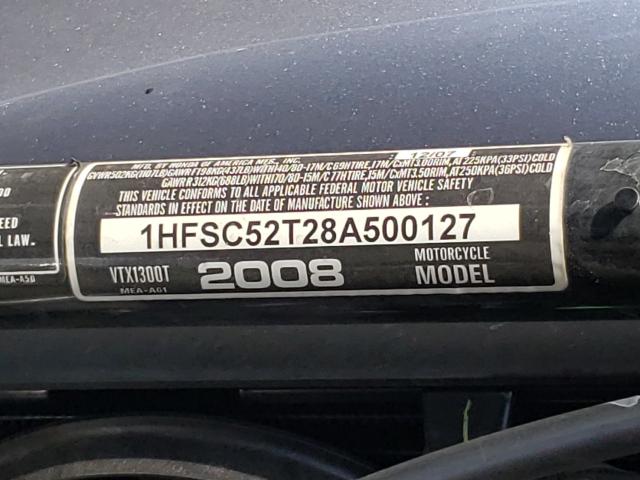 2008 HONDA VTX1300 T 1HFSC52T28A500127