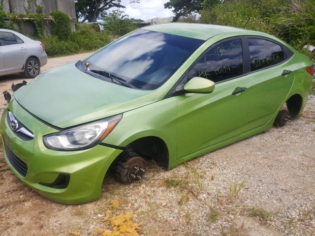 2013 HYUNDAI ACCENT GLS KMHCT4AE4DU470421