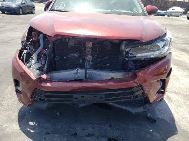 2018 TOYOTA HIGHLANDER 5TDKZRFH1JS526734