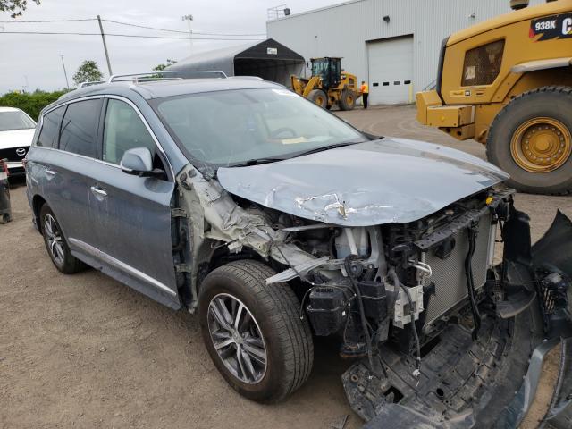 Salvage cars for sale from Copart Montreal Est, QC: 2018 Infiniti QX60