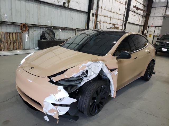 2021 TESLA MODEL Y 5YJYGDEF9MF151185