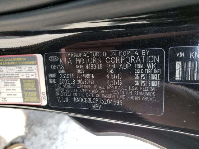 2018 KIA NIRO FE KNDCB3LC8J5204595
