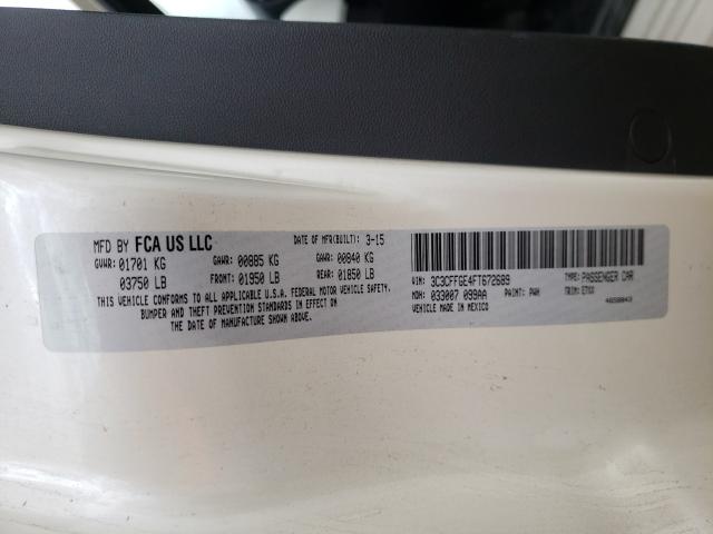 2015 FIAT 500 ELECTR 3C3CFFGE4FT672689
