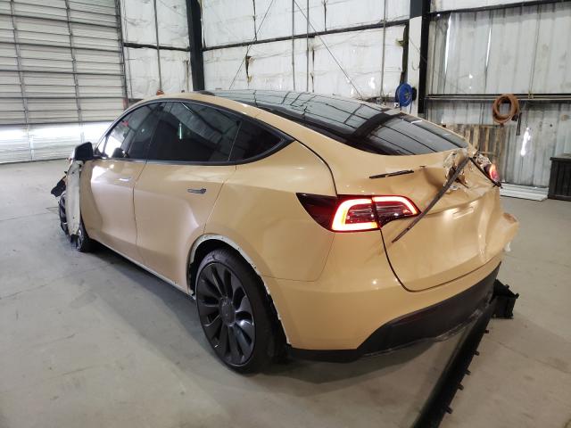 2021 TESLA MODEL Y 5YJYGDEF9MF151185