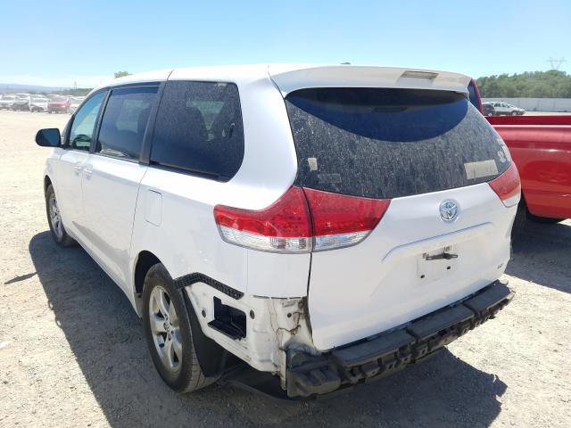 2012 TOYOTA SIENNA BAS 5TDKA3DC7CS013440