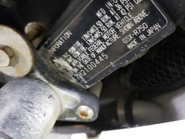 2017 SUZUKI GSX-R750 JS1GR7MA7H2100445