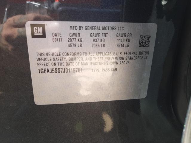 2018 CADILLAC ATS PREMIU 1G6AJ5SS7J0119701