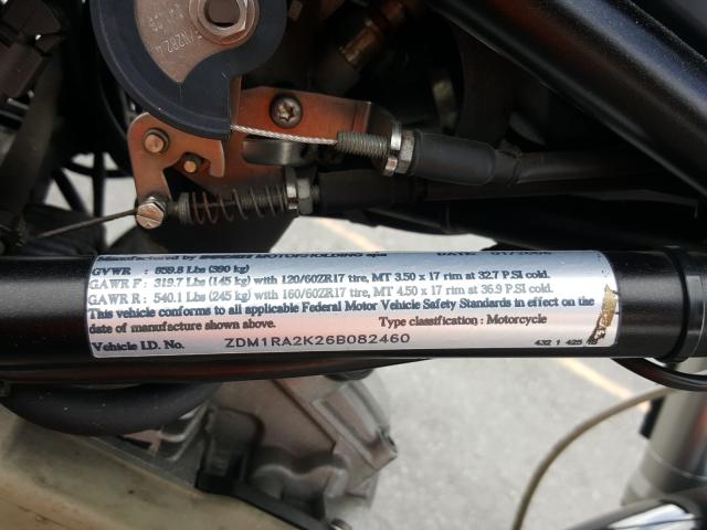 2006 DUCATI MONSTER ZDM1RA2K26B082460