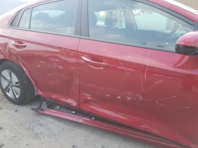 2019 HYUNDAI IONIQ BLUE KMHC65LC8KU179040