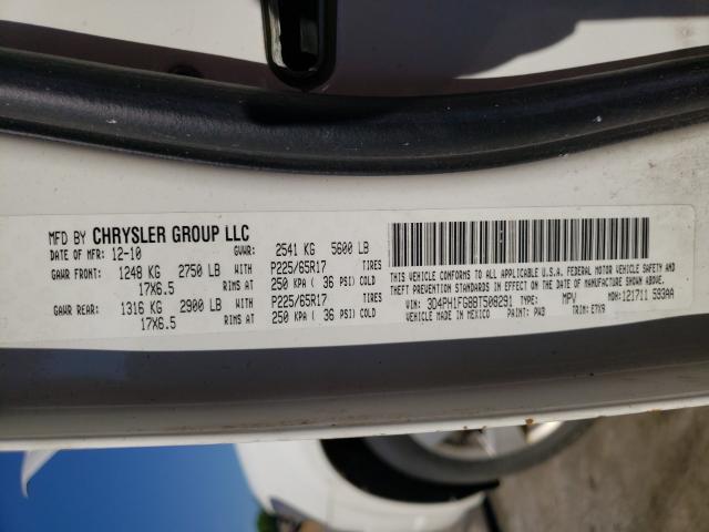 2011 DODGE JOURNEY MA 3D4PH1FG8BT508291