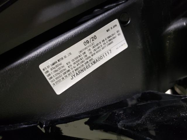 2021 YAMAHA YZFR1 JYARN66EXMA001117