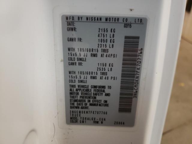 2015 NISSAN NV200 2.5S 3N6CM0KN7FK707766