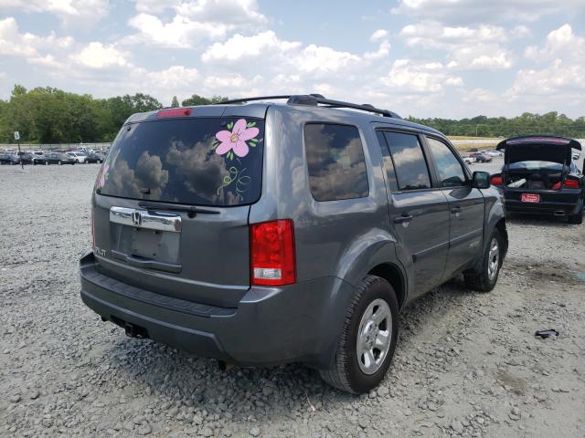 2010 HONDA PILOT LX 5FNYF3H27AB019320