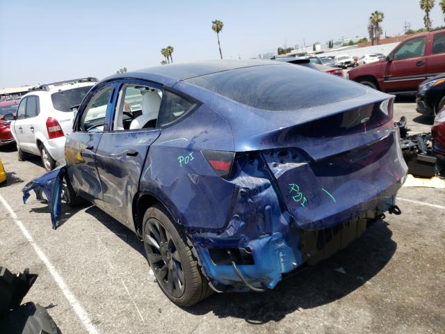 2020 TESLA MODEL Y 5YJYGDEE7LF054850