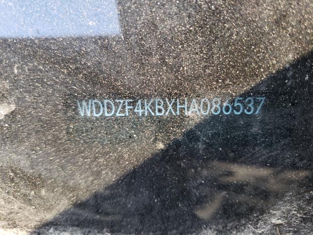 2017 MERCEDES-BENZ E CLASS WDDZF4KBXHA086537