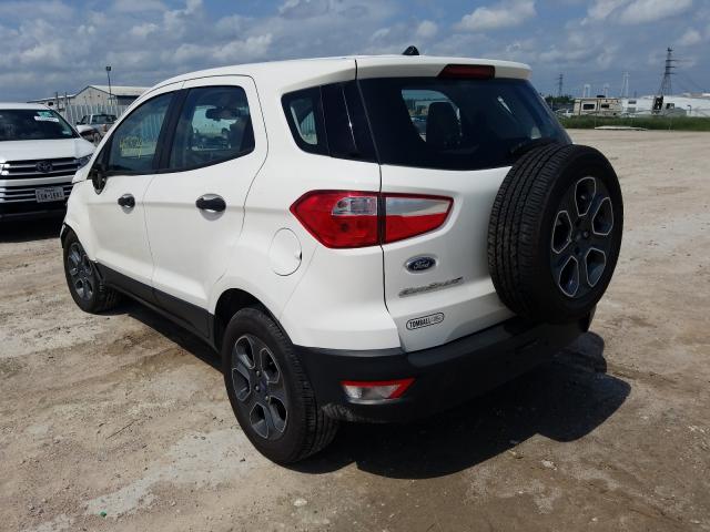 2018 FORD ECOSPORT S MAJ3P1RE9JC163538