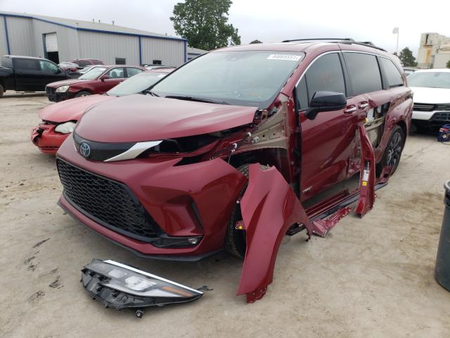 2021 TOYOTA SIENNA XSE 5TDXRKEC4MS012769
