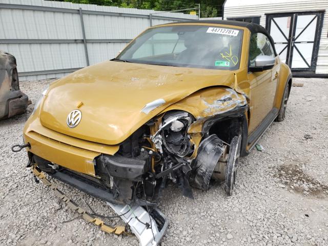 2017 VOLKSWAGEN BEETLE DUN 3VWT17AT7HM824126