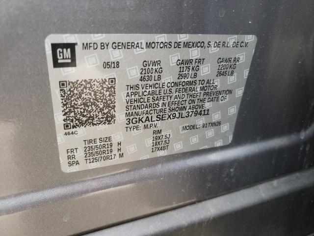 2018 GMC TERRAIN DE 3GKALSEX9JL379411