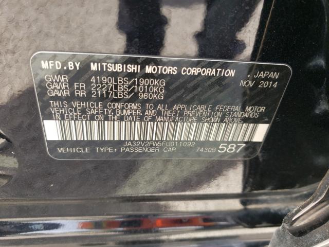 2015 MITSUBISHI LANCER SE JA32V2FW5FU011092