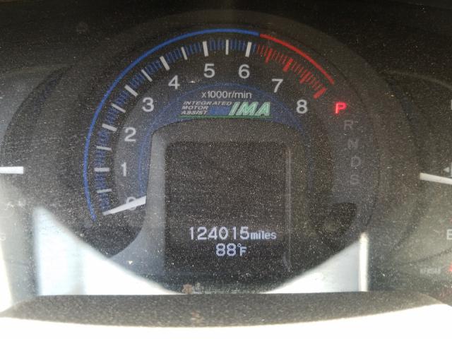 2012 HONDA INSIGHT EX JHMZE2H78CS003032