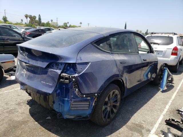 2020 TESLA MODEL Y 5YJYGDEE7LF054850