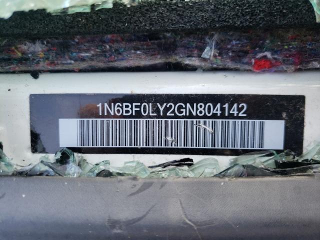 2016 NISSAN NV 2500 S - 1N6BF0LY2GN804142