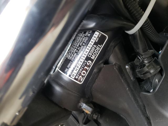 2019 HONDA CB500 FA MLHPC6356K5000281
