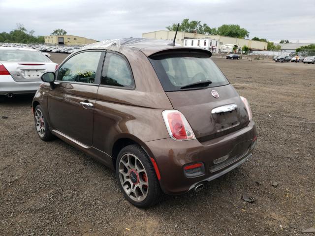 2013 FIAT 500 SPORT 3C3CFFBR9DT604718