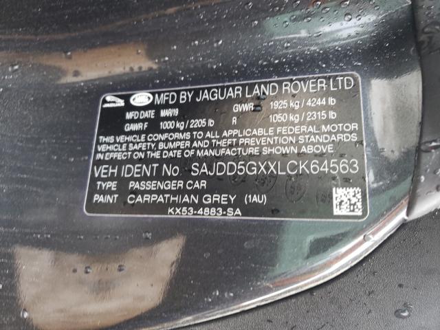 SAJDD5GXXLCK64563 Jaguar F-Type 2020. Фото: 9