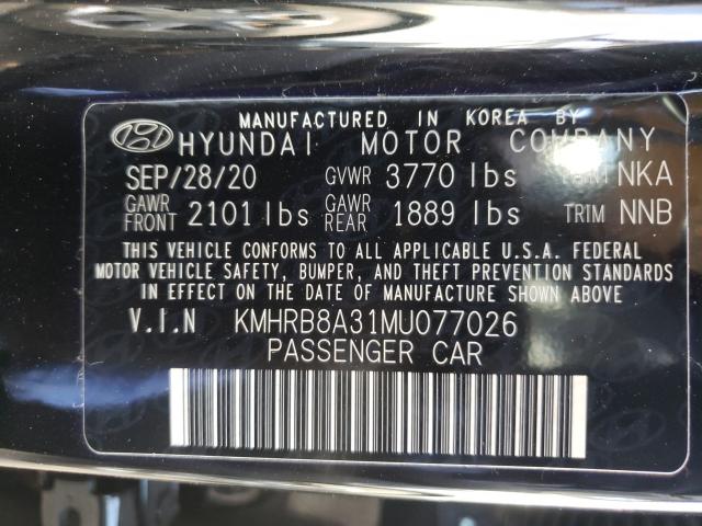 2021 HYUNDAI VENUE SE KMHRB8A31MU077026