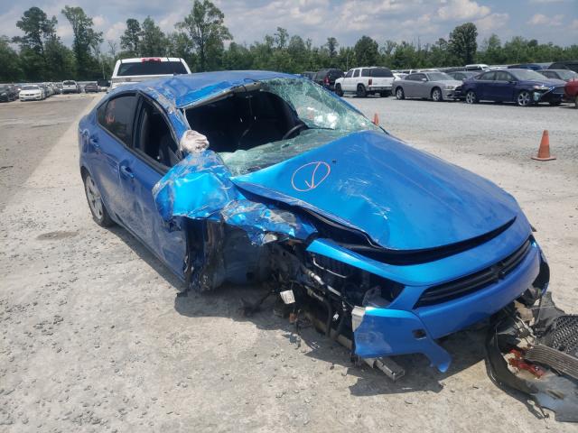 Salvage cars for sale from Copart Lumberton, NC: 2015 Dodge Dart SXT