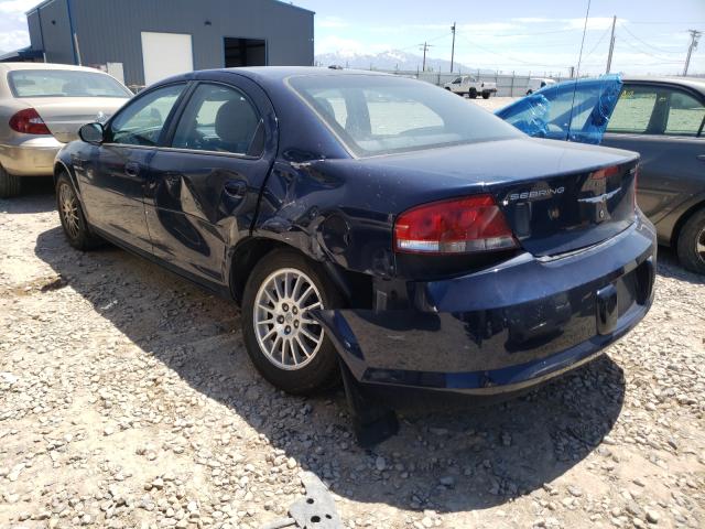 chrysler sebring 2006 vin 1c3el56r66n216399