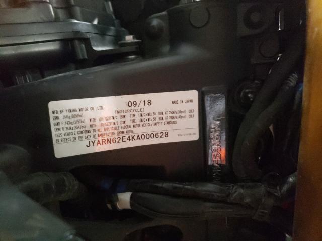 2019 YAMAHA MTT09 GT JYARN62E4KA000628