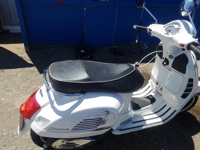 2010 VESPA GTS 300 SU ZAPM459LXA5700904