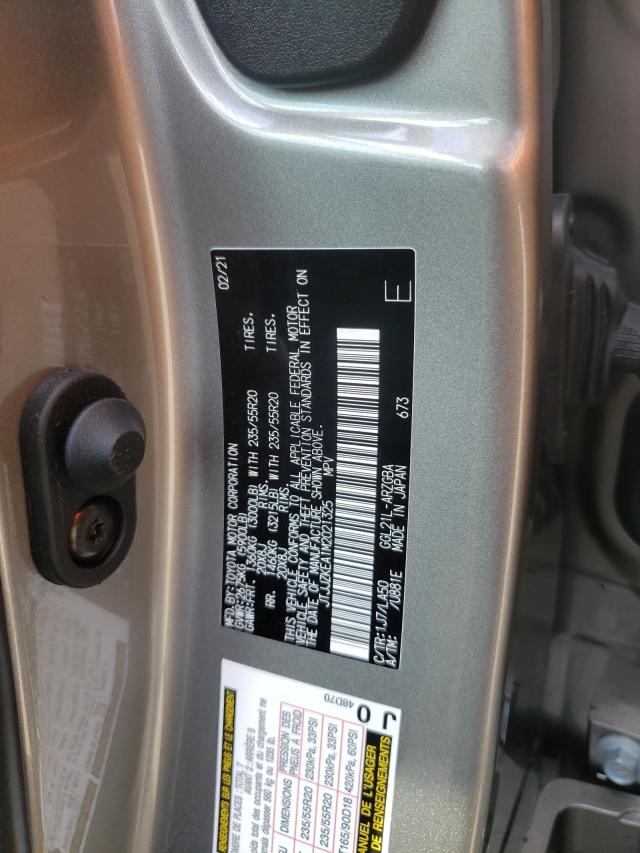 2021 LEXUS RX 350 L L JTJJZKEA1M2021325