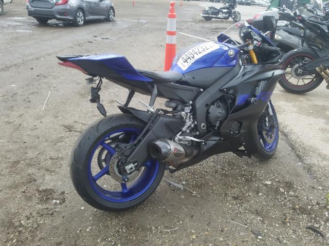 2019 YAMAHA YZFR6 JYARJ28E3KA004603