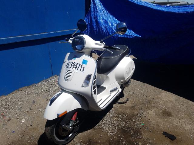 2010 VESPA GTS 300 SU ZAPM459LXA5700904