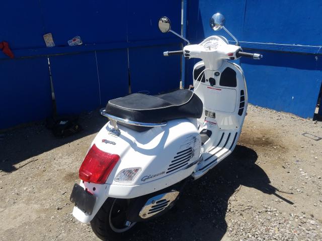 2010 VESPA GTS 300 SU ZAPM459LXA5700904