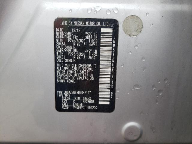 2013 INFINITI QX56 JN8AZ2NE2D9042167