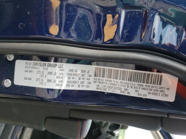 2015 JEEP CHEROKEE T 1C4PJMBS8FW522382